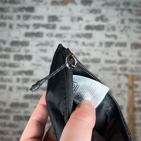 ATHLETA | black zipper wallet coin purse - Picture 6 of 7